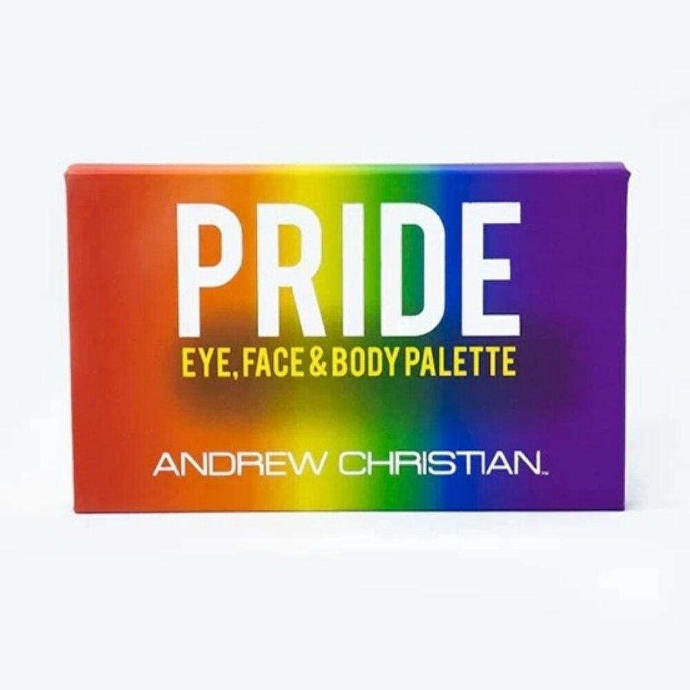 Andrew Christian Rainbow Pride Eye Shadow Palette - Men's Makeup for Eyes
